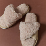 Teddy Twist Slippers (4 pairs - 2S/M & 2M/L Pack)