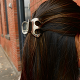 Petit Metal Claw Clips in Silver