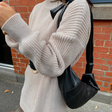Mina Half-moon Crossbody Bag