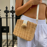[Euro Summer] Lucinda Straw Box Bag
