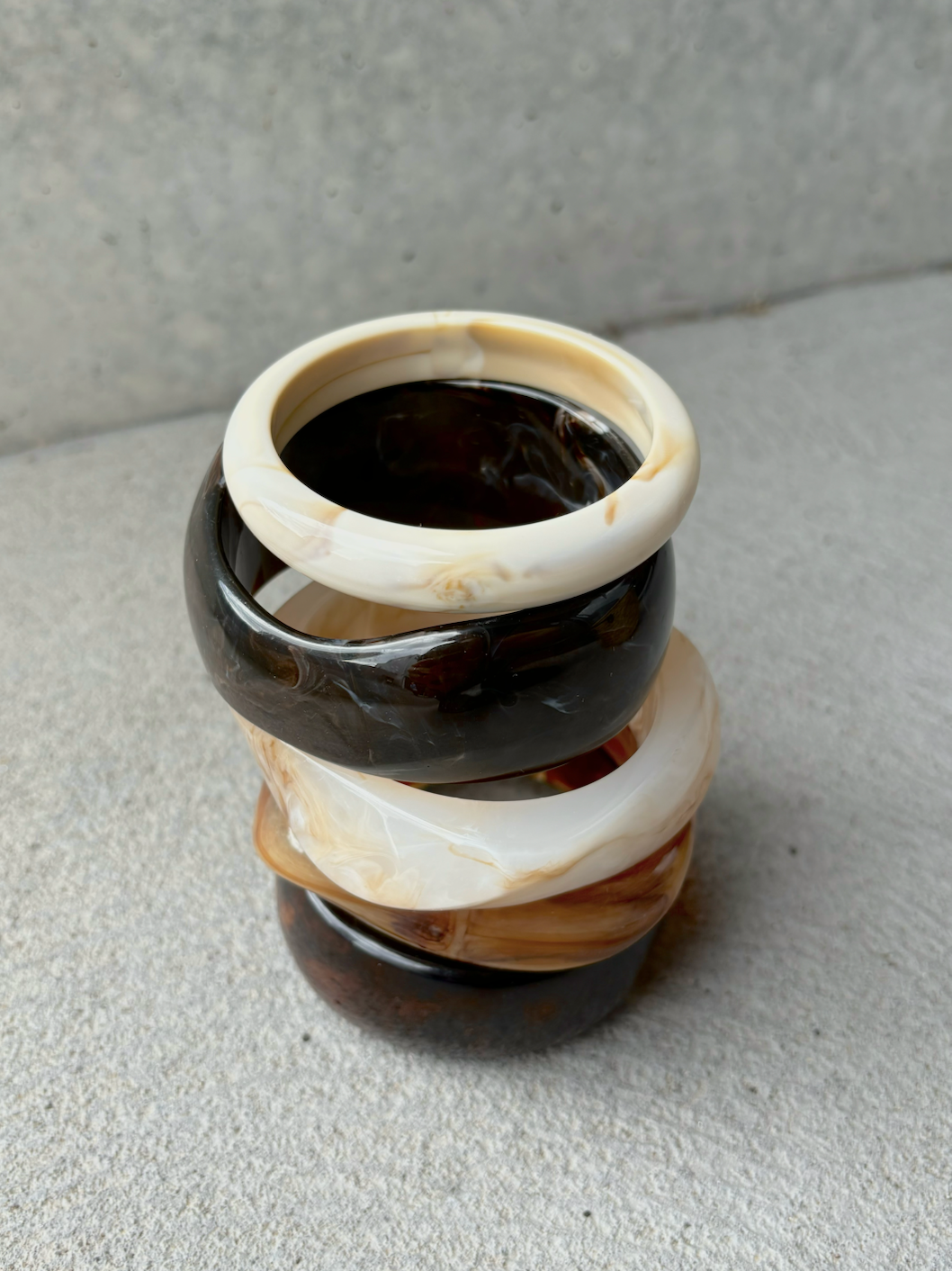 Espresso Cuff Bold Bangle