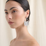Devil Eye Sterling Silver Plated Earrings