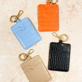 Croc Keyring Card Holder