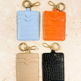 Croc Keyring Card Holder