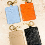 Croc Keyring Card Holder