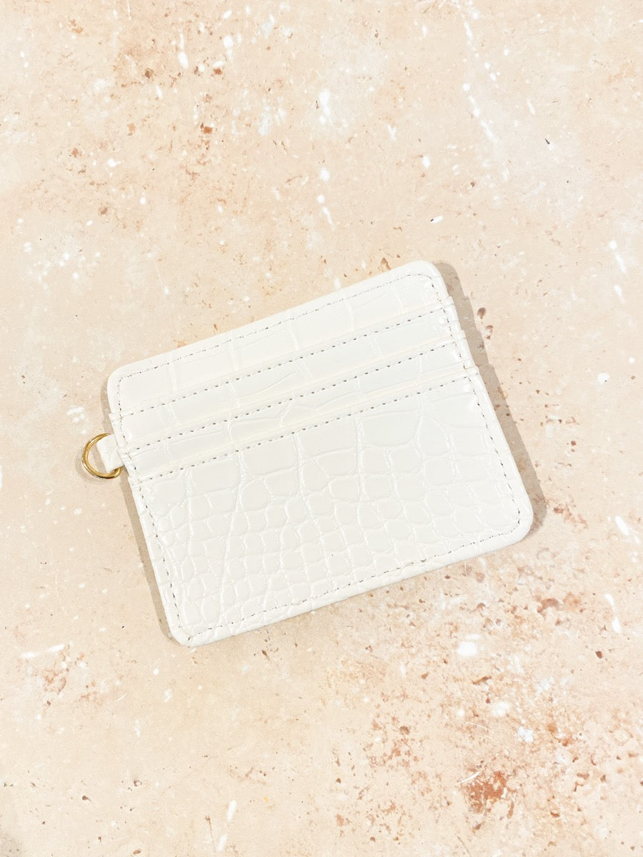 Simple Croc Card Holder