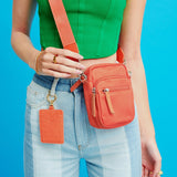 Croc Keyring Card Holder