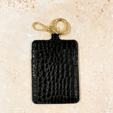 Croc Keyring Card Holder