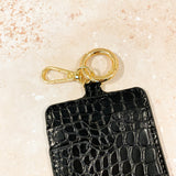 Croc Keyring Card Holder