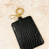 Croc Keyring Card Holder