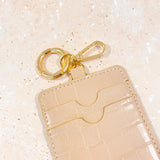 Croc Keyring Card Holder