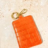 Croc Keyring Card Holder