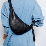 Mina Half-moon Crossbody Bag