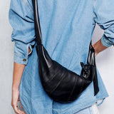 Mina Half-moon Crossbody Bag