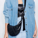 Mina Half-moon Crossbody Bag