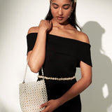 Boba Mini Pearl Bucket Bag
