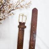 Sinclair Basic Croc Belt