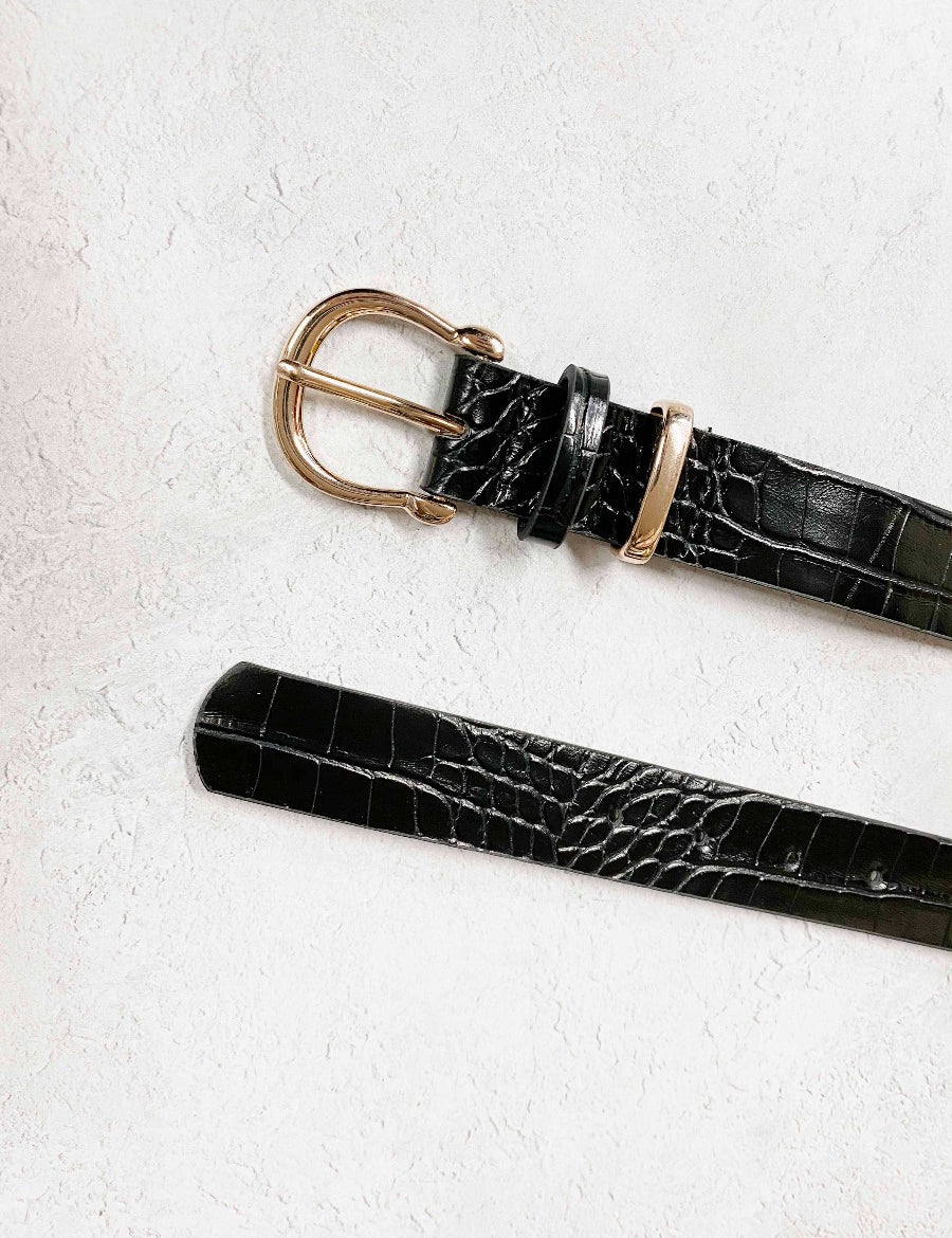 Narelle Horseshoe Buckle Belt
