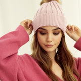 Nessa Rib Knitted Beanie