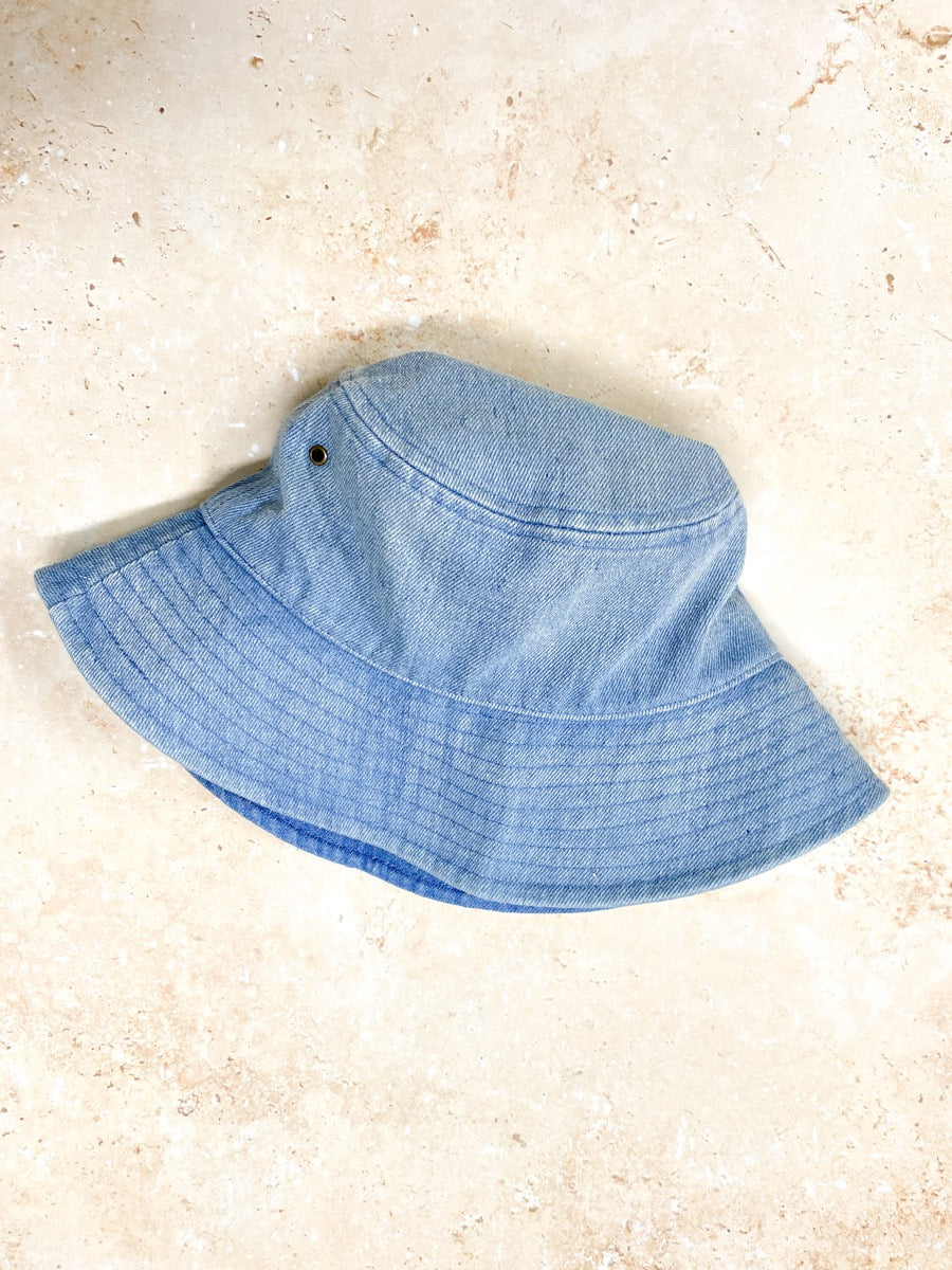 Basic Denim Bucket Hat