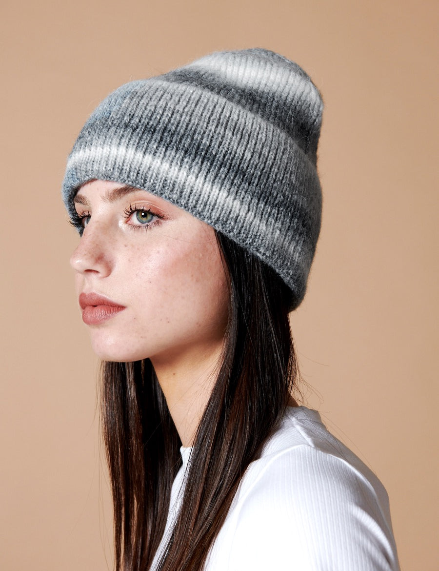 [Final Sale] Multi Gradient Mohair Beanie