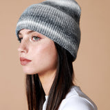 [Final Sale] Multi Gradient Mohair Beanie