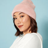 [Sale] Solid Colour Plain Knit Beanie (4colours)