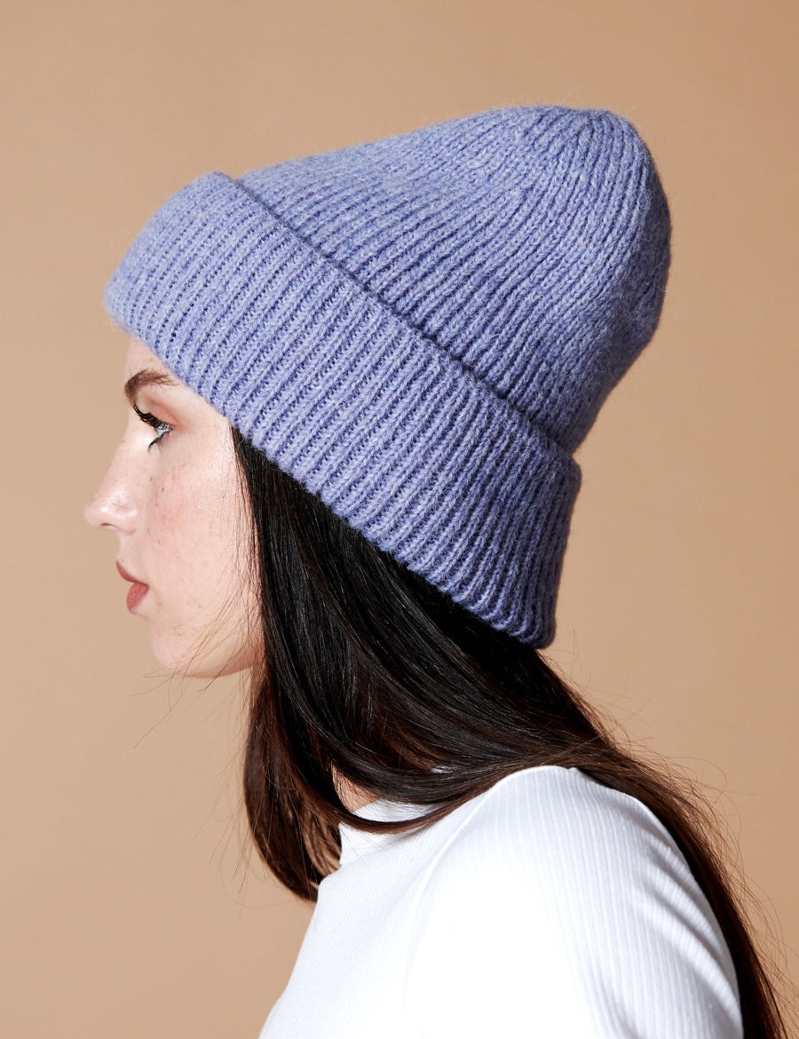 [Sale] Solid Colour Plain Knit Beanie (4colours)