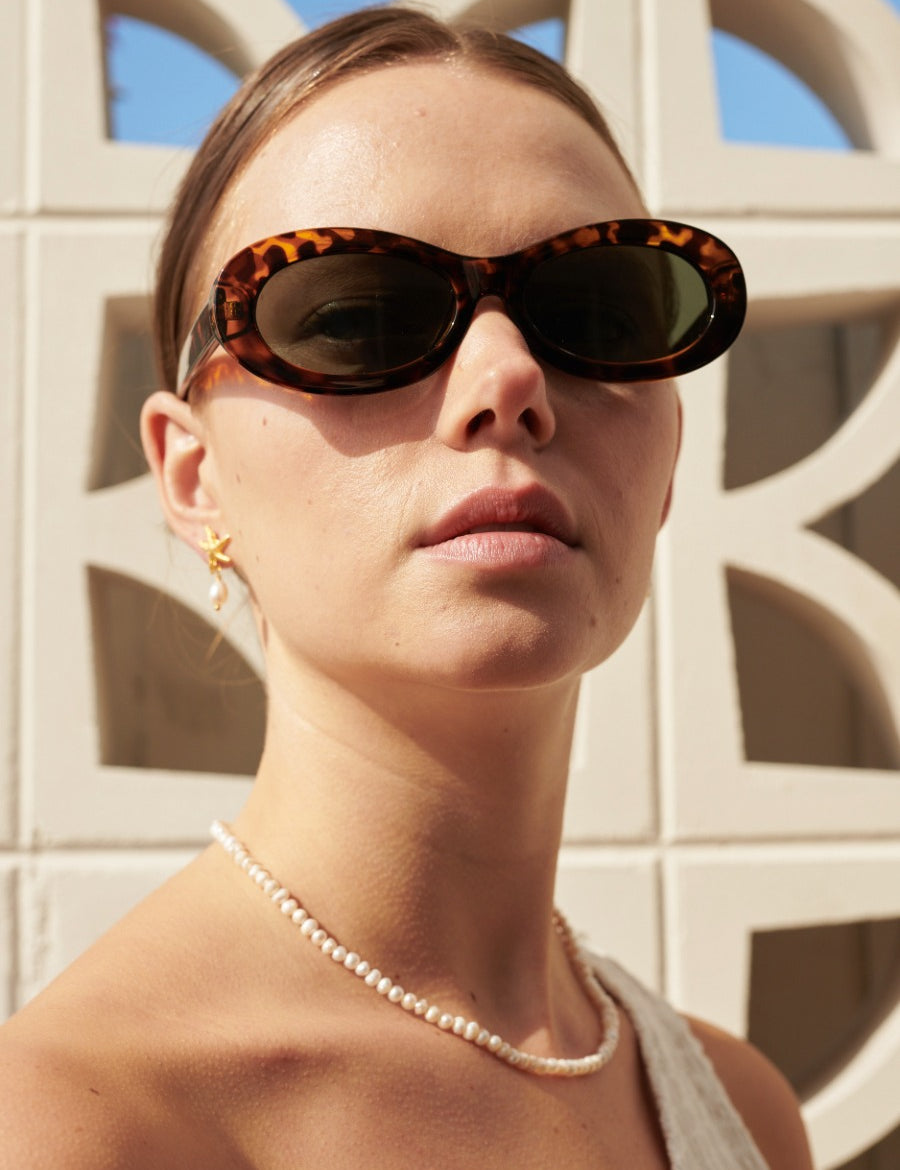 [Restocked] Ella Oval Circular Sunglasses (3col)