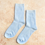 Ruena Basic Ribbed Socks (2col)