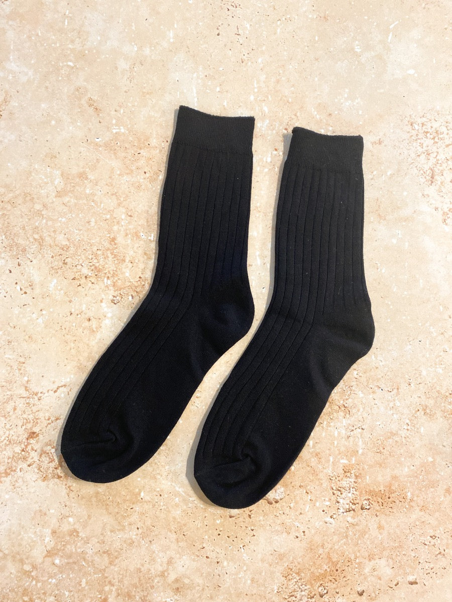 Ruena Basic Ribbed Socks