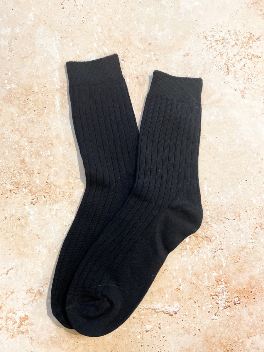 Ruena Basic Ribbed Socks