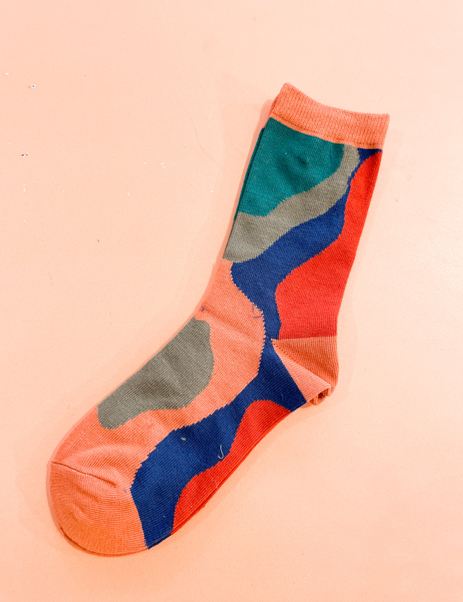 [Sale] Jimmy Multi Marble Socks