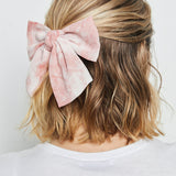 Louisa Tie-Dye Bow Barrette