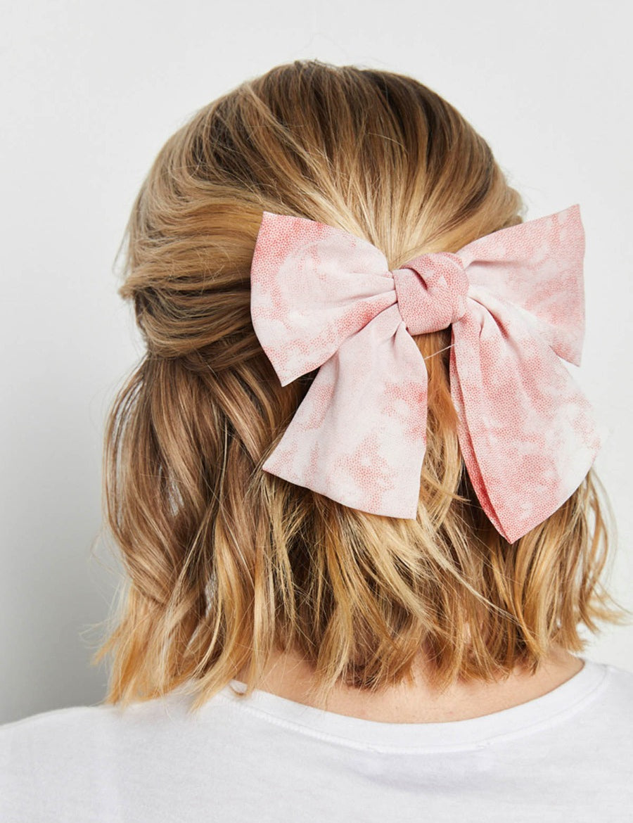 Louisa Tie-Dye Bow Barrette