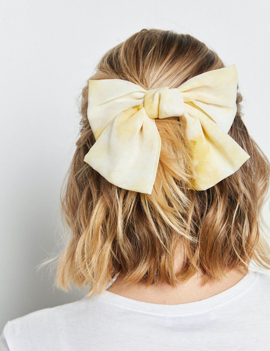 Louisa Tie-Dye Bow Barrette