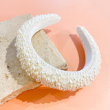 Jaime Pearl Padded Headband