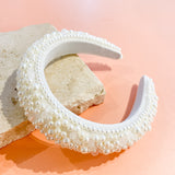 Jaime Pearl Padded Headband