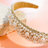 Bianca Pearl Beads Headband