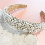 Bianca Pearl Beads Headband