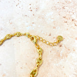 Puff Mariner Chain 18K Gold Plated Bracelet