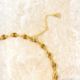 Puff Mariner Chain 18K Gold Plated Necklace