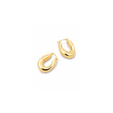 Lea Wavy 18K Gold Plated Earrings