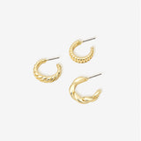 L&S Mondo 3 Piece Earring Set