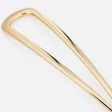 Pheobe Plain French Pin in Gold