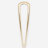 Pheobe Plain French Pin in Gold