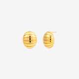 Scarafaggio Statement Gold Plated Earrings
