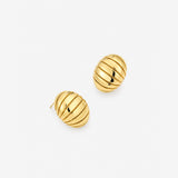 Scarafaggio Statement Gold Plated Earrings