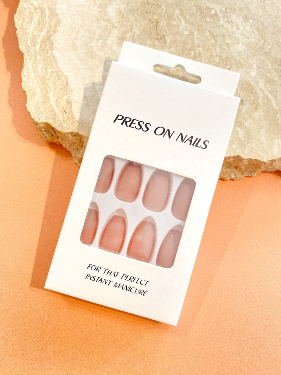 Matte Solid Colour Press On Nails