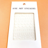 Hearts & Crosses Nail Art Stickers